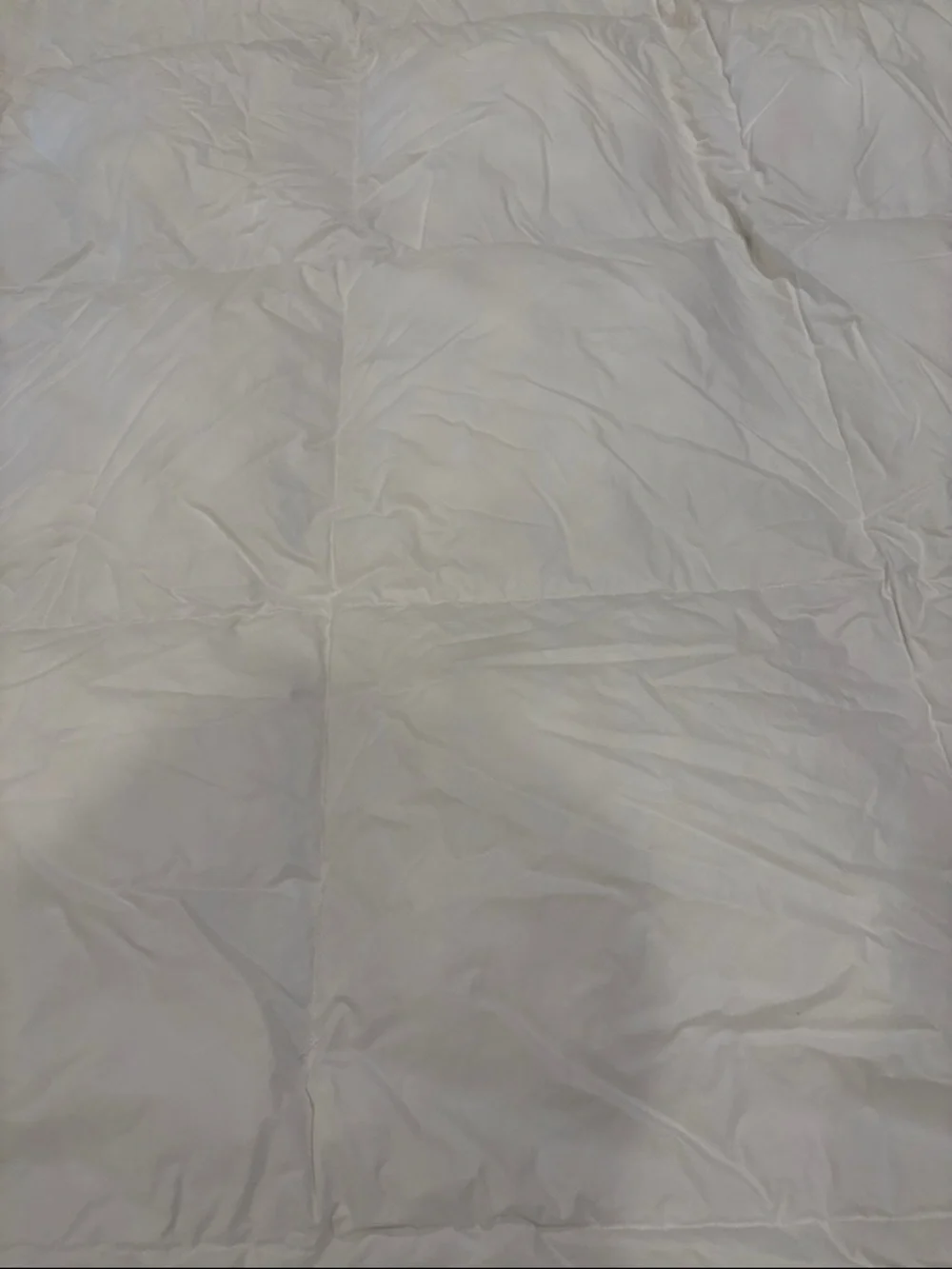 Hotel Collection Goose Down Comforter - off white. King  95 by 84 inches